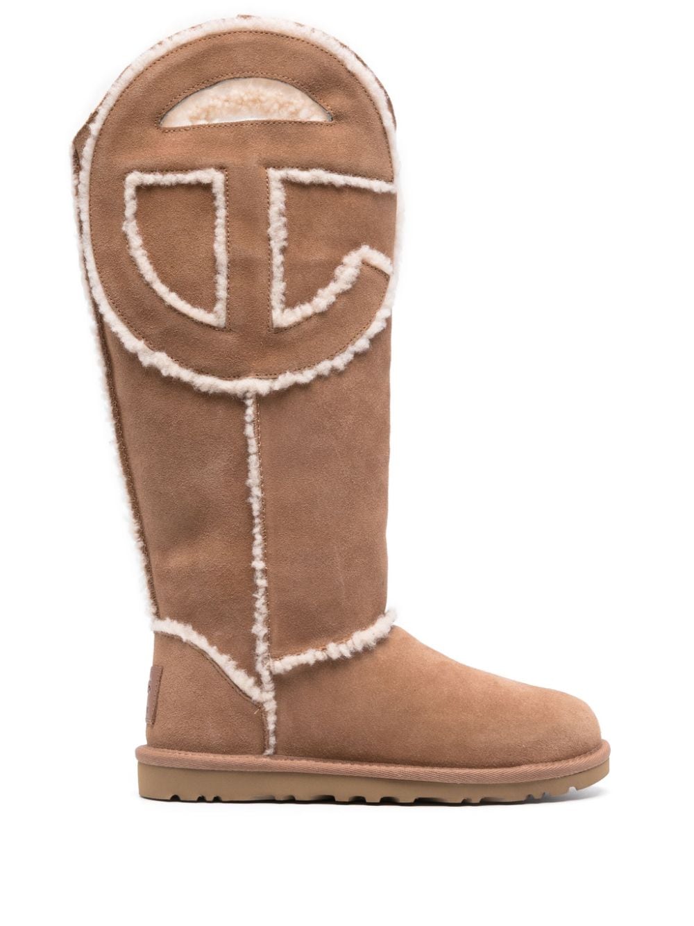 1155870CHE UGG X TELFAR 스웨이드 하이 부츠